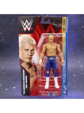 WWE Top Picks Cody Rhodes Action Figure "The American Nightmare" Articulated Age